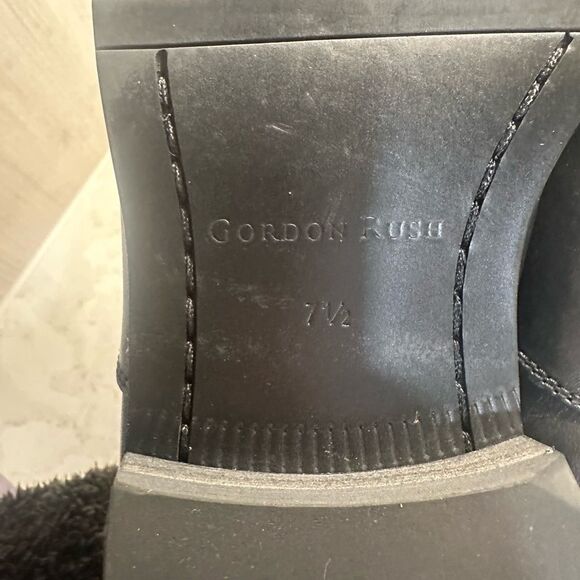 Gordon Rush Black Men’s Dress Shoes - Picture 7 of 7